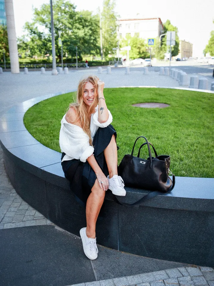 Genuine leather black classy designer women bag | everyday purse | elegant bag