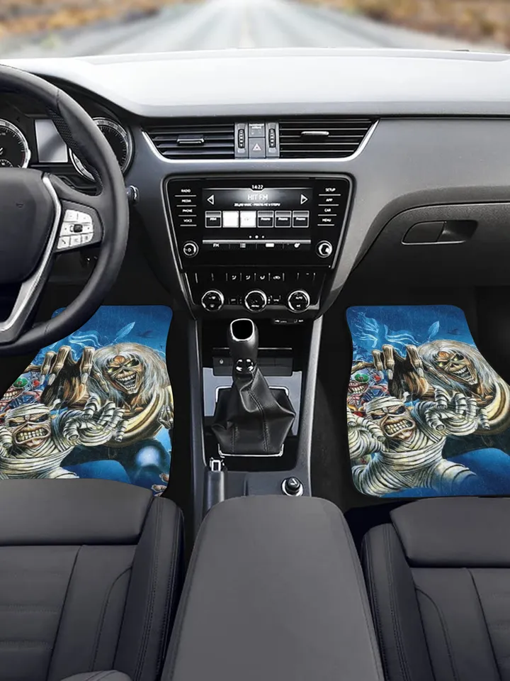 Iron Maiden Front Car Floor Mats Set of 2