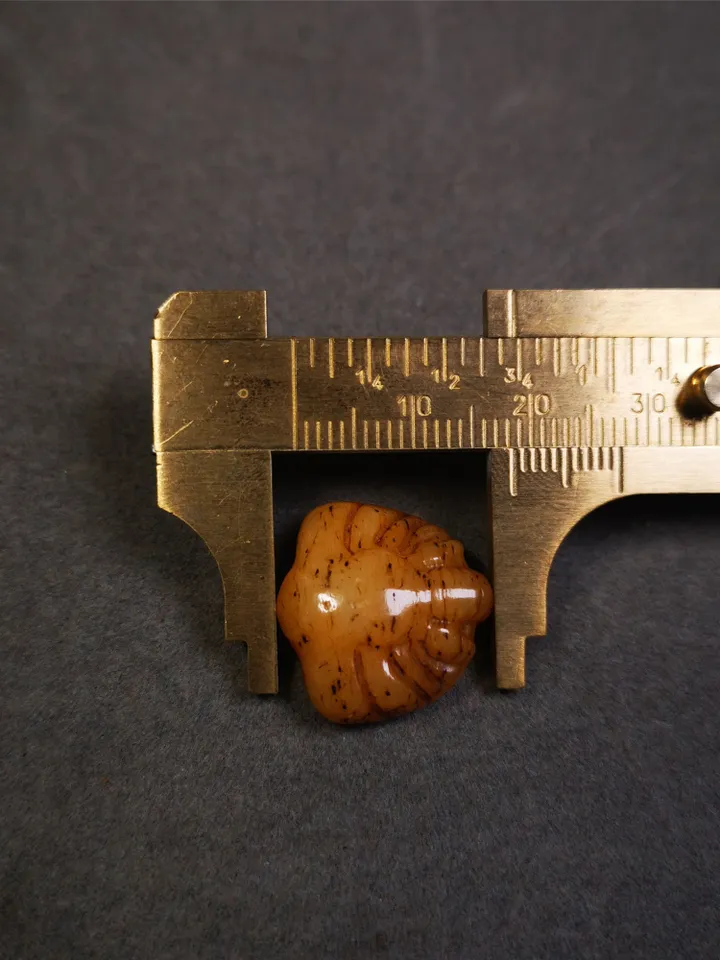 Gandhanra Tibetan Yak Bone Carved Scorpion Bead Pendant for Mala,Prayer Bead,Scorpion  Amulet