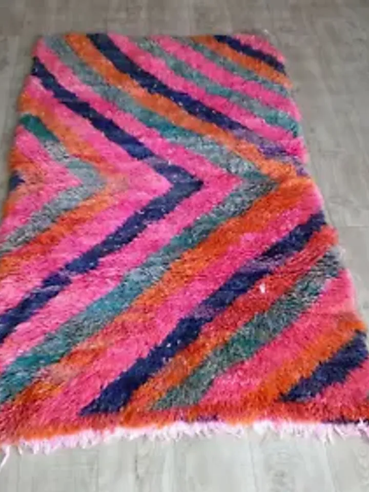 moroccan rug vintage, vintage colourful rug.