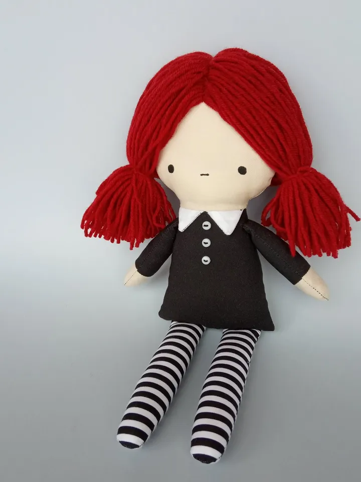 Easy Rag Doll Sewing Pattern PDF