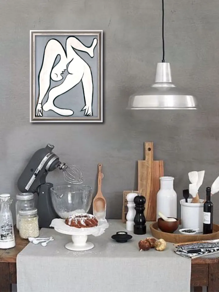 Picasso painting Picasso artwork Cubism Abstract Acrobat Picasso