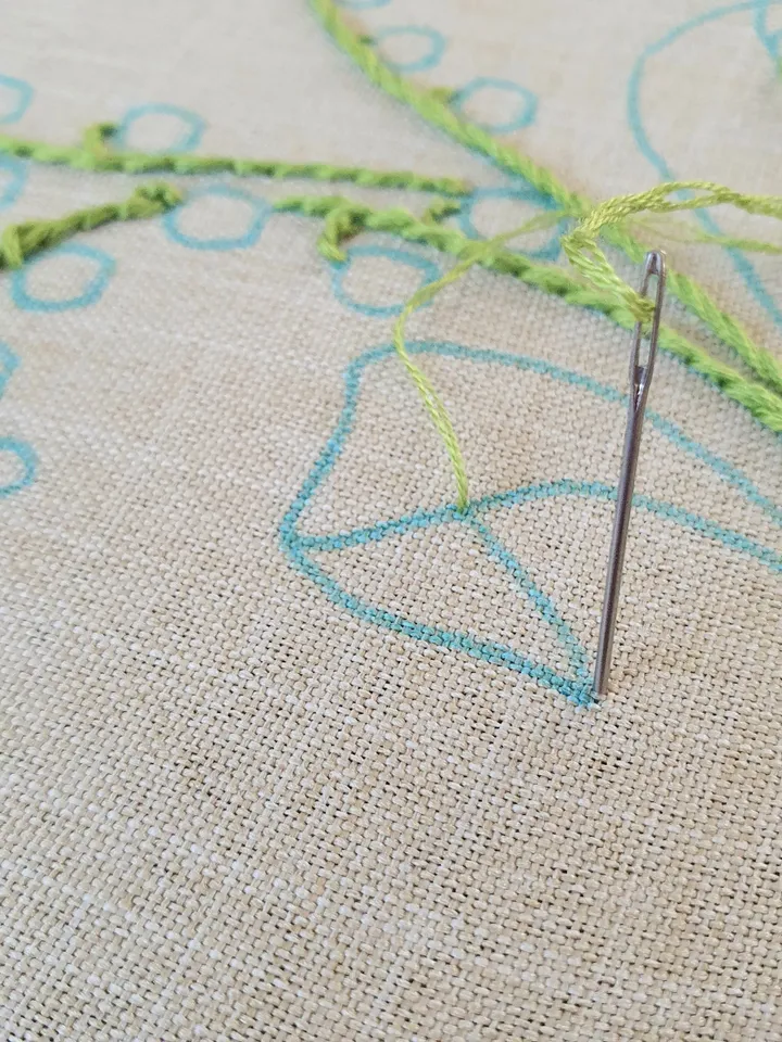 Lily of the valley pattern PDF hand embroidery DIY, Floral design