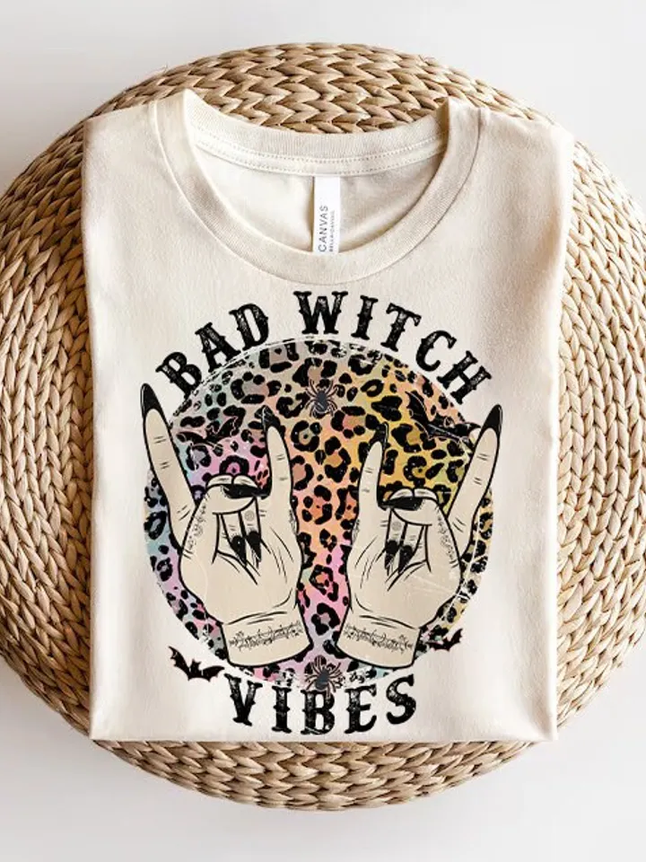Bad Witch Vibes Png, Halloween Witch, Witch Hand, Halloween Sublimation, Halloween Png, witchy png, spooky png, Sublimation Designs Download
