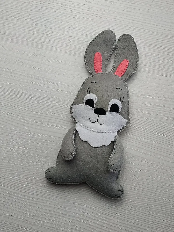 felt pattern, bunny pattern, Easter pattern, Easter bunny, bunny toy, plush sewing pattern, bunny ornament, Easter decor, Easter gift, toddler kids toys, bunny lover gifts, stuffed animals PDF pattern