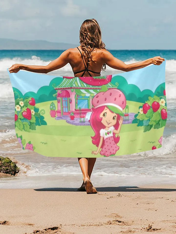 Strawberry Shortcake Beach Towel $45.00 | Buy online with delivery