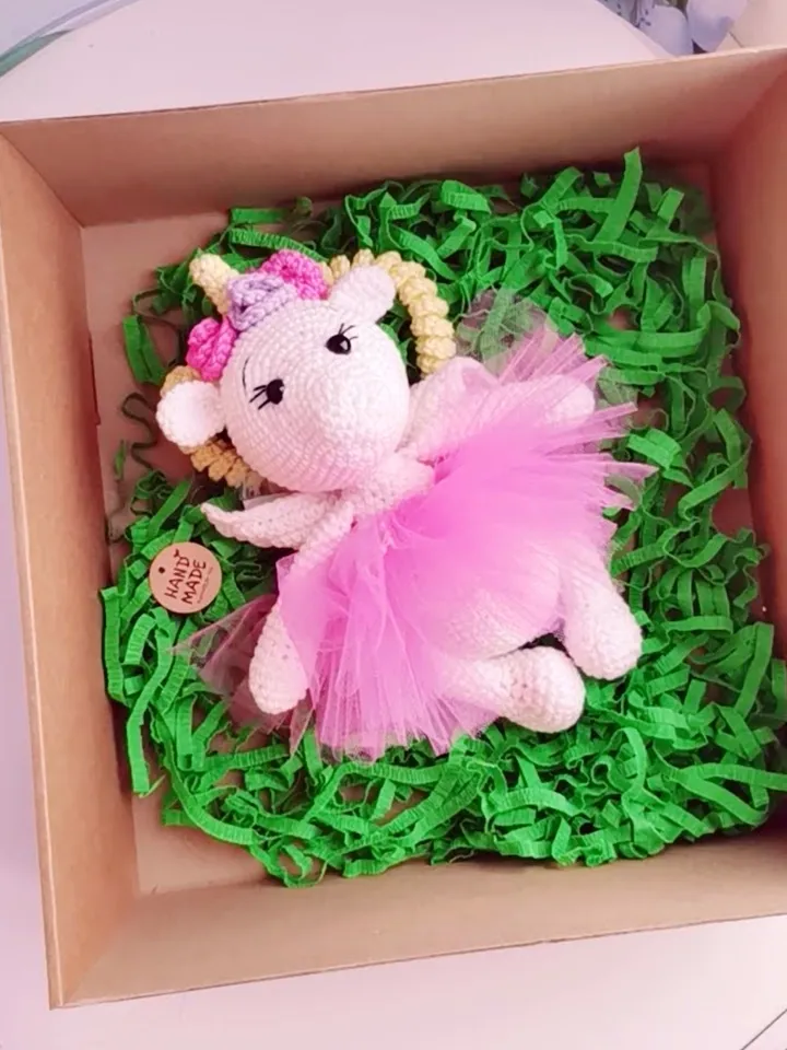 Crochet pattern Unicorn amigurumi crochet toy crochet pattern in english PDF file with detailed description and photo