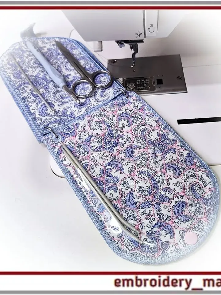 Organizer Case In The Hoop for needlewoman Machine Embroidery Design by Embroidery Manavi 05
