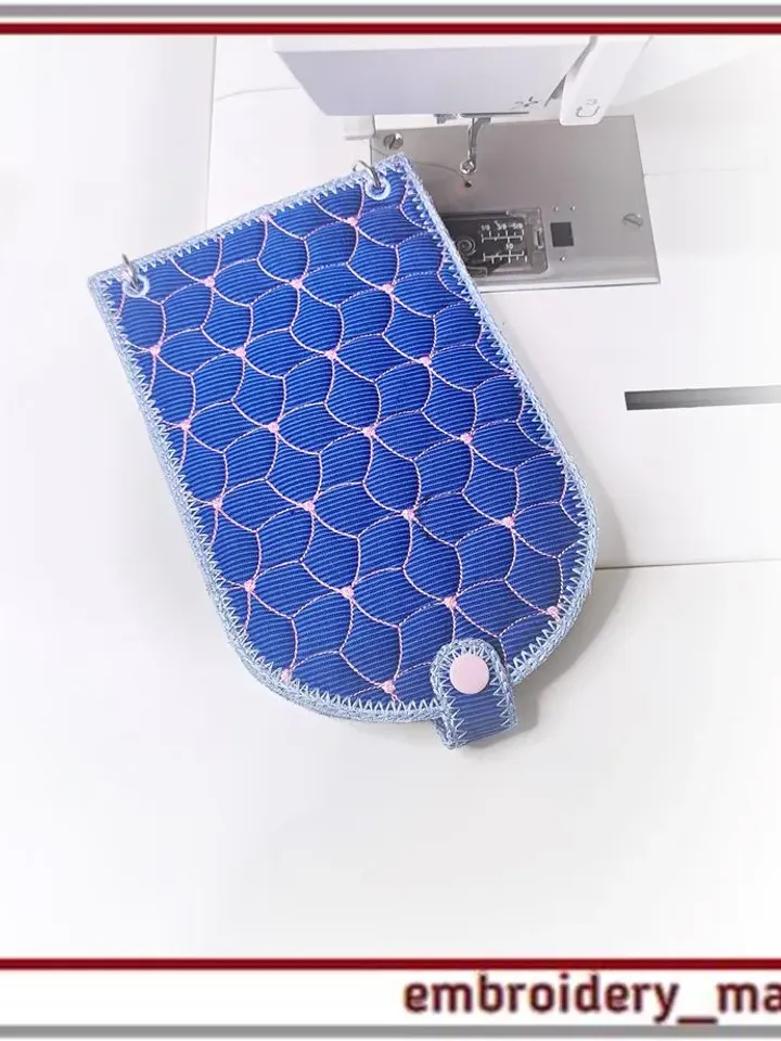 Organizer Case In The Hoop for needlewoman Machine Embroidery Design by Embroidery Manavi 05
