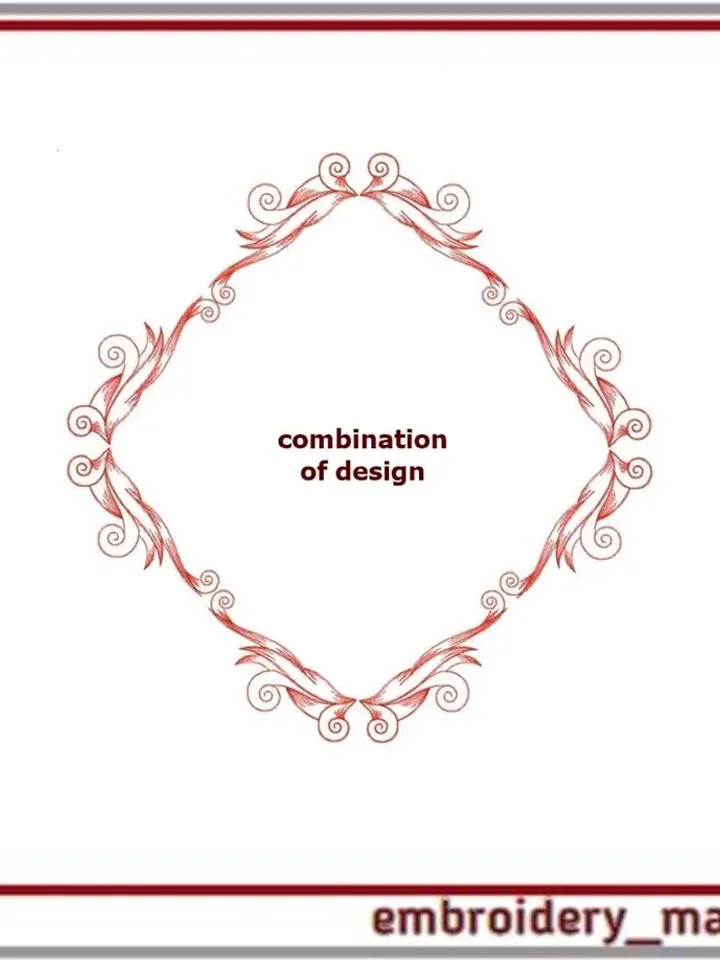 Curl, pattern design to embellish clothing and home décor