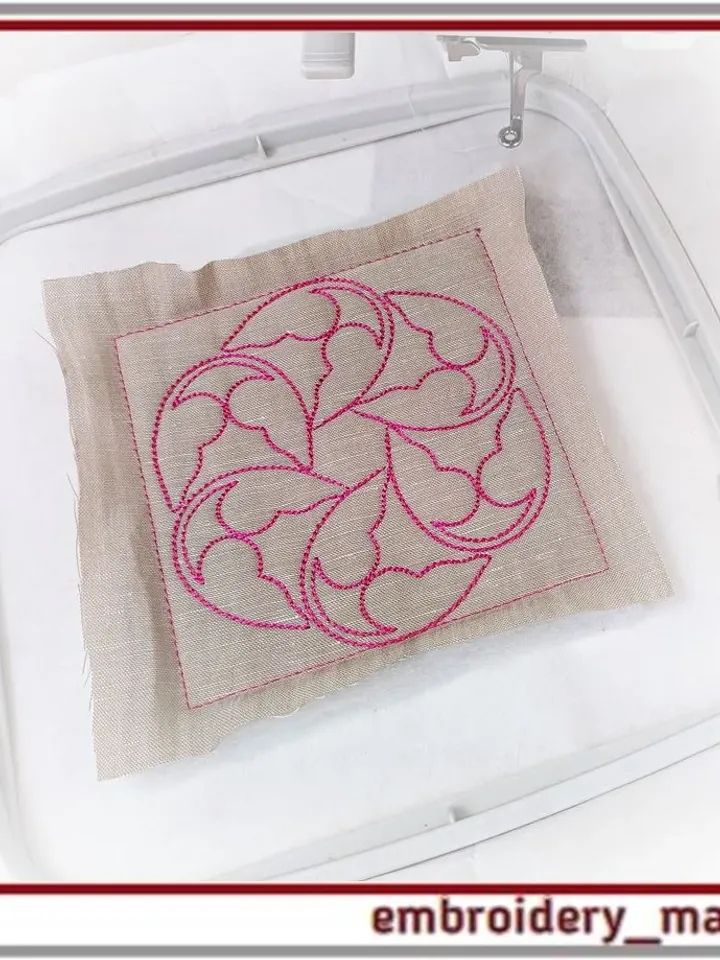 A set of quilt blocks 13 Machine Embroidery Designs - 6 Sizes