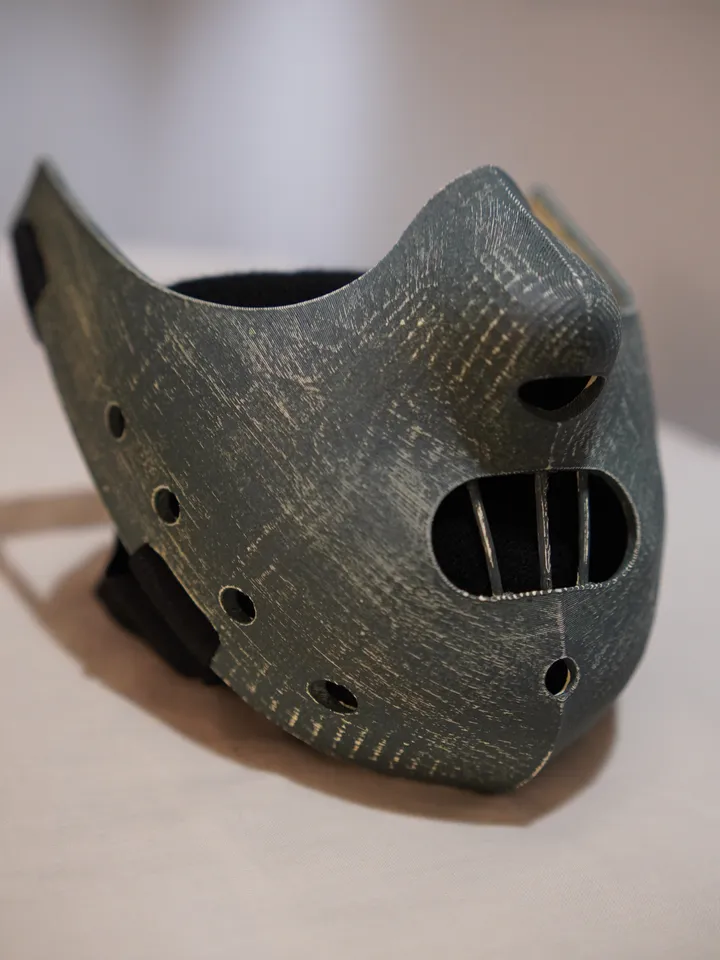 Hannibal Lecter Mask Green from The Silence of the Lambs Hannibal Lecter mask