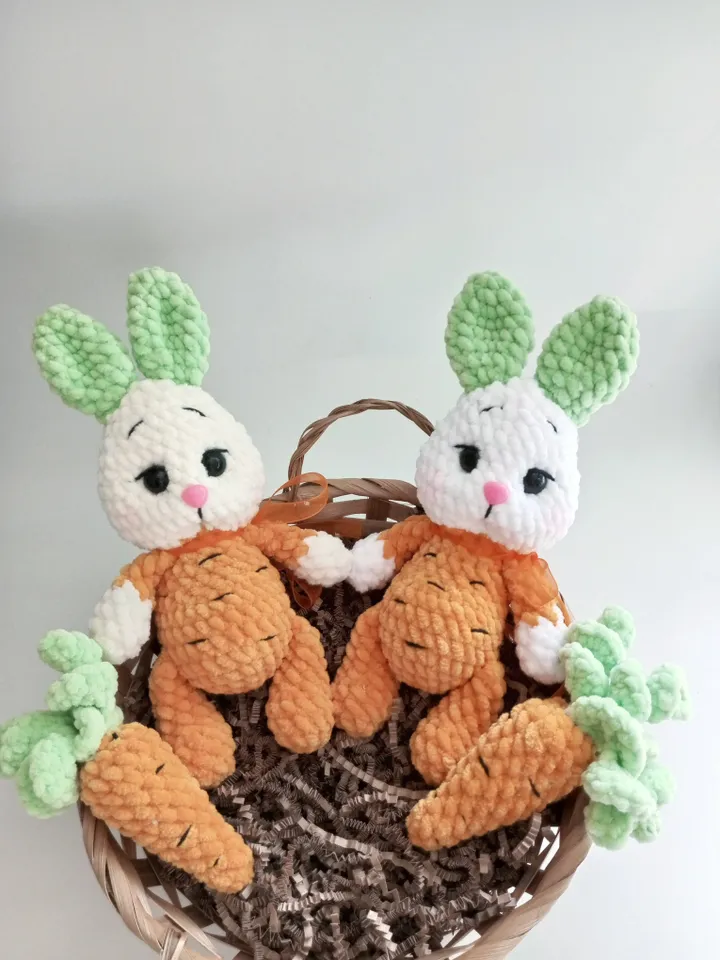 Crochet Bunny pattern, easter bunny, amigurumi (PDF)