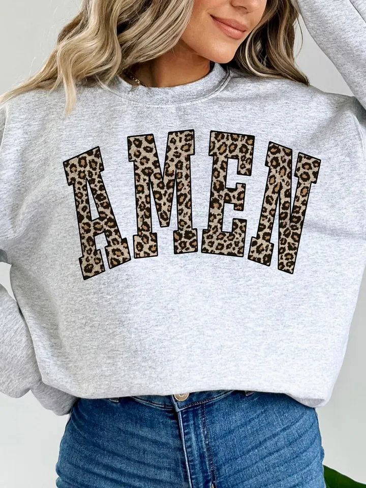 Amen Leopard Cheetah Christian Easter Jesus png, Easter sublimation, Easter png, Jesus png, Christian Sublimation Designs, leopard png