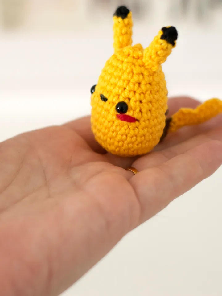 Stuffed Pokemon Pikachu car accessories, rear view mirror charm, cute car pendant, hanging car ornament