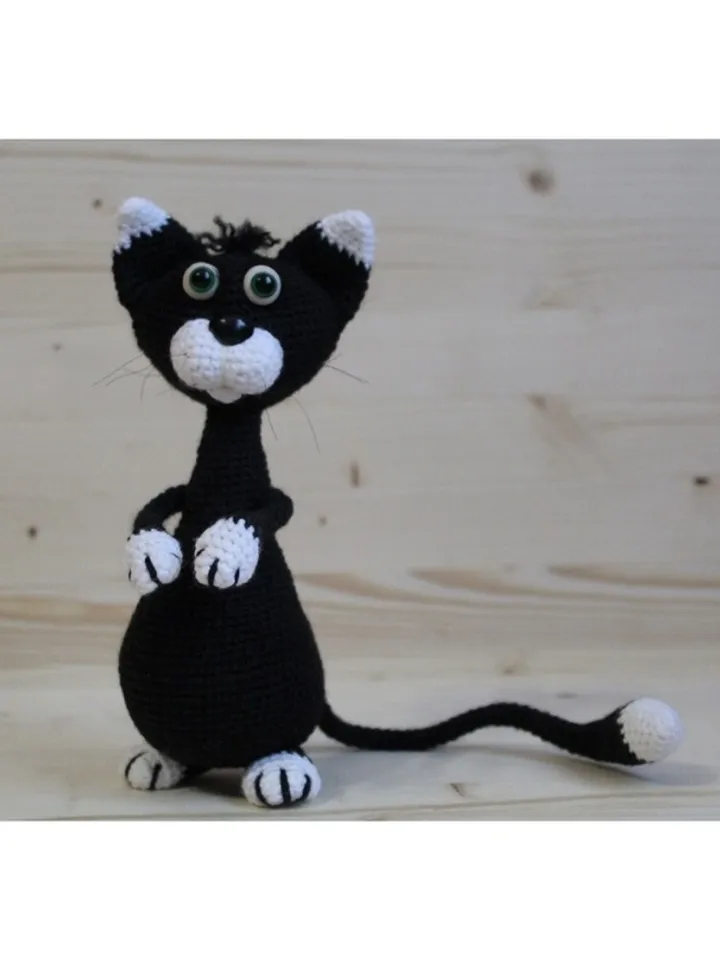Crochet pattern 2 in 1: Cat and Rat - digital patterns PDF format