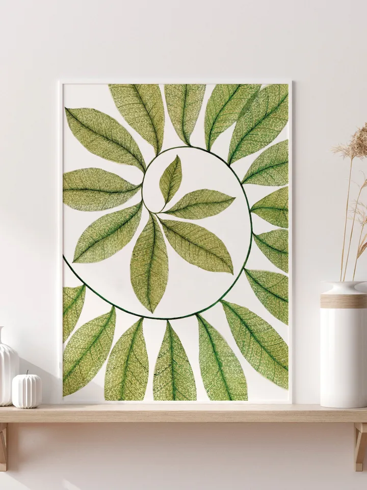 Watercolor print "TWISTED TWIG" (DIGITAL)