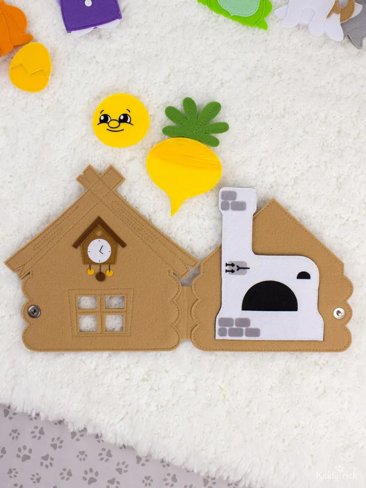 Felt Finger Puppet Theatre - Sewing Patterns