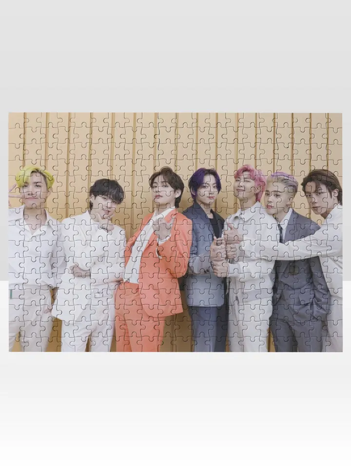 BTS Jigsaw Puzzle Wooden