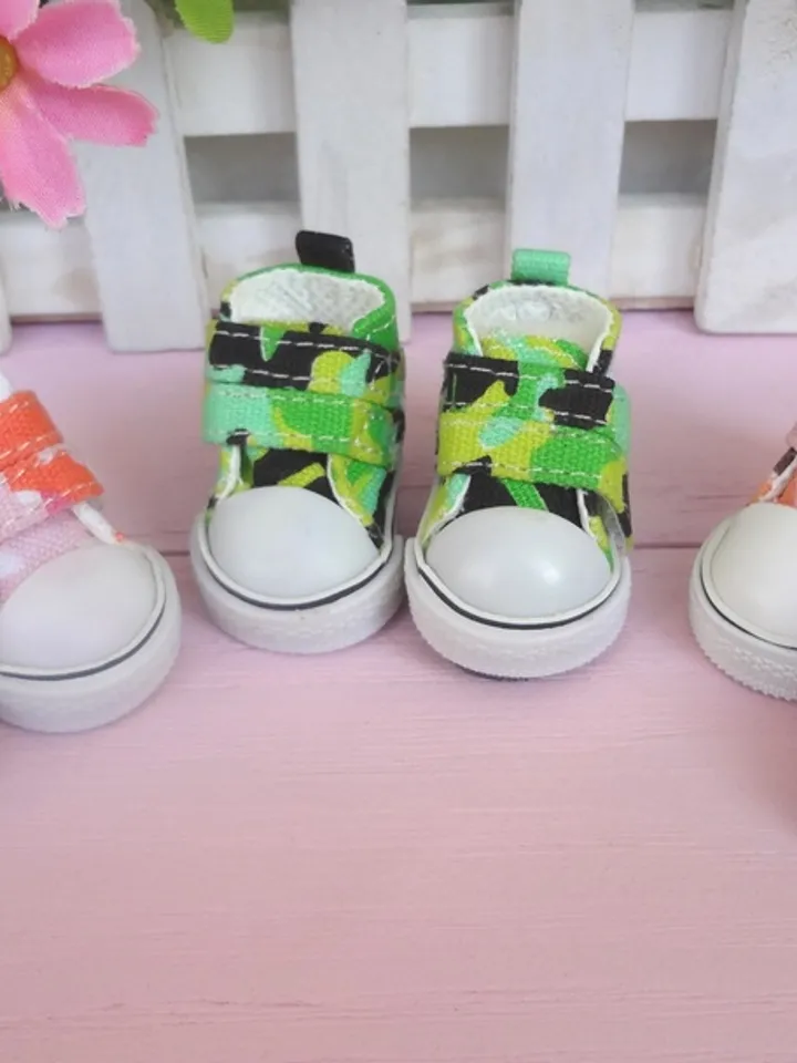 Spotted Doll Shoes - wellie wisher doll shoes- 5cm doll shoes - Paola Reina shoes– Christmas gift idea