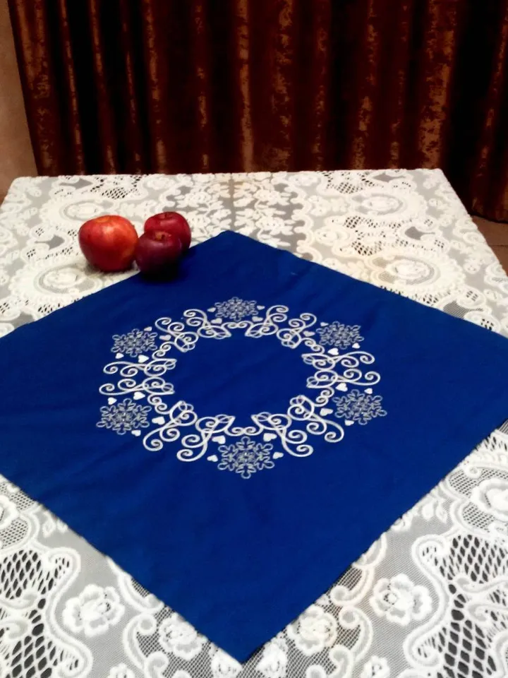 New Year set of panels and napkins Embroidery Design