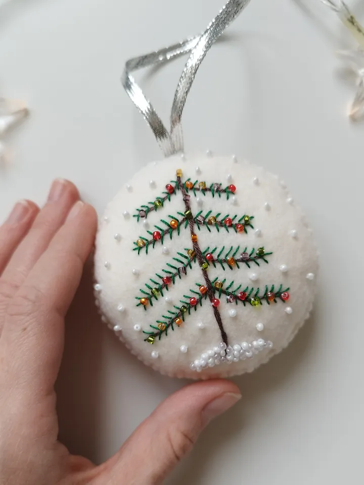 Christmas ornaments, Christmas tree ornaments, Christmas tree decorations, felt ornaments