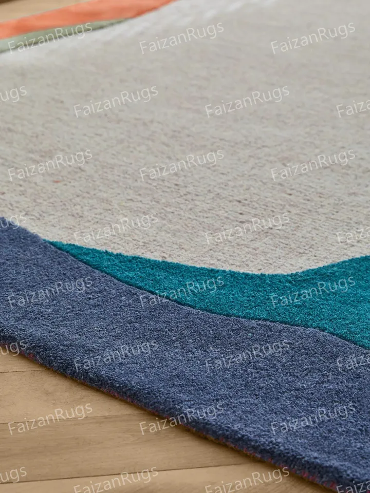 Buy 8x10 Contemporary Hand Tufted Rug 100% Wool For Living Room, Bed Room, Kids Room In Any Size 10x14,10x12,9x12,8x10,6x9,5x8,4x6