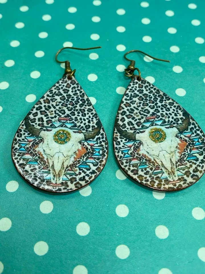 Custom designed earrings. Handmade. Jewelry
