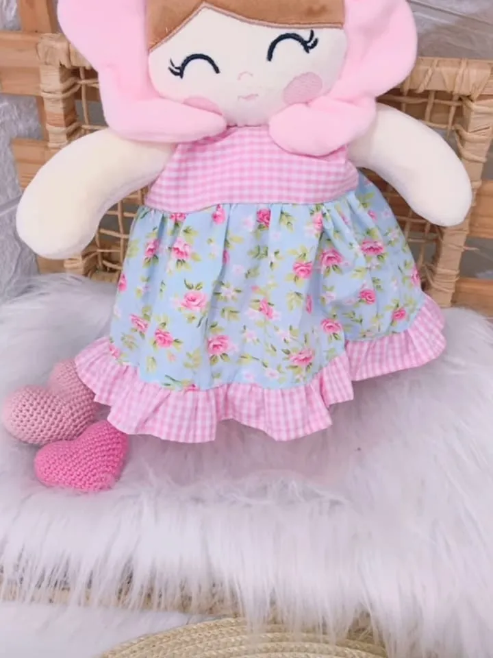 Easy flower doll pattern PDF