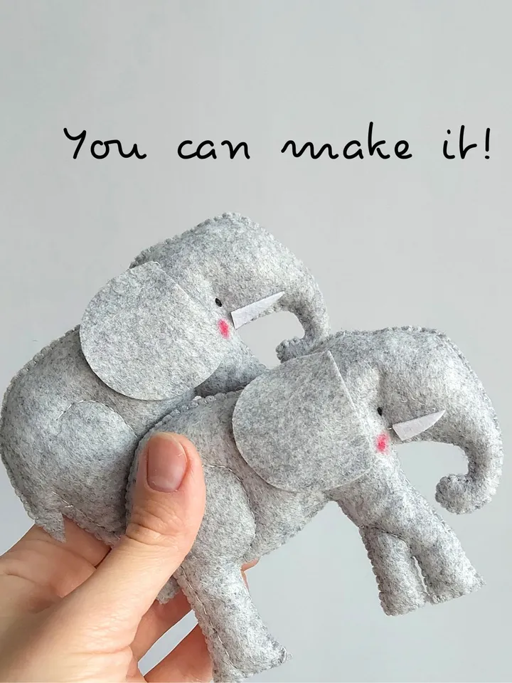 PDF patterns Safari animals 8 in 1 , DIY handmade baby mobile or garland ,stuffed animals perfect for Kids
