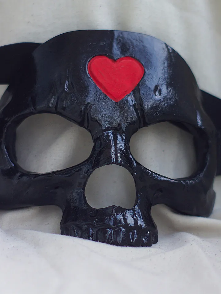 Skull mask with Heart Call Of Duty Modern Warfare Ghost Skull Mask Ghost mask