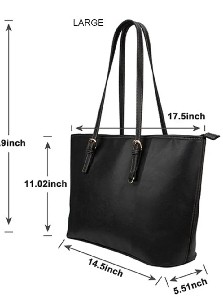 Vancouver Canucks Leather Tote Bag