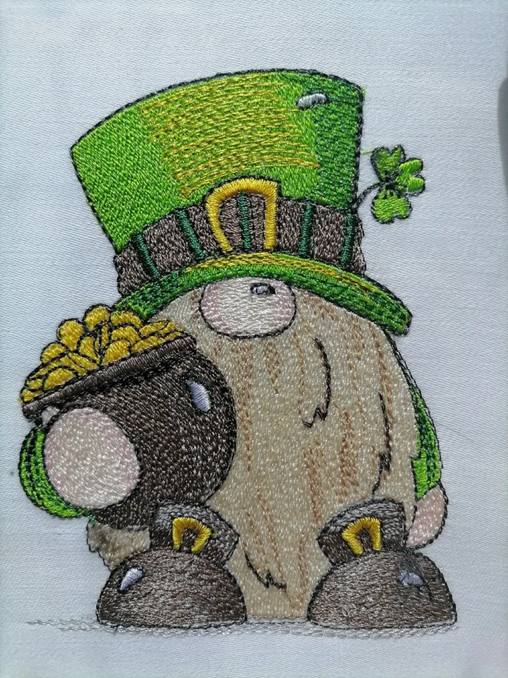 Dwarf Patrick 2 Sizes Embroidery Design