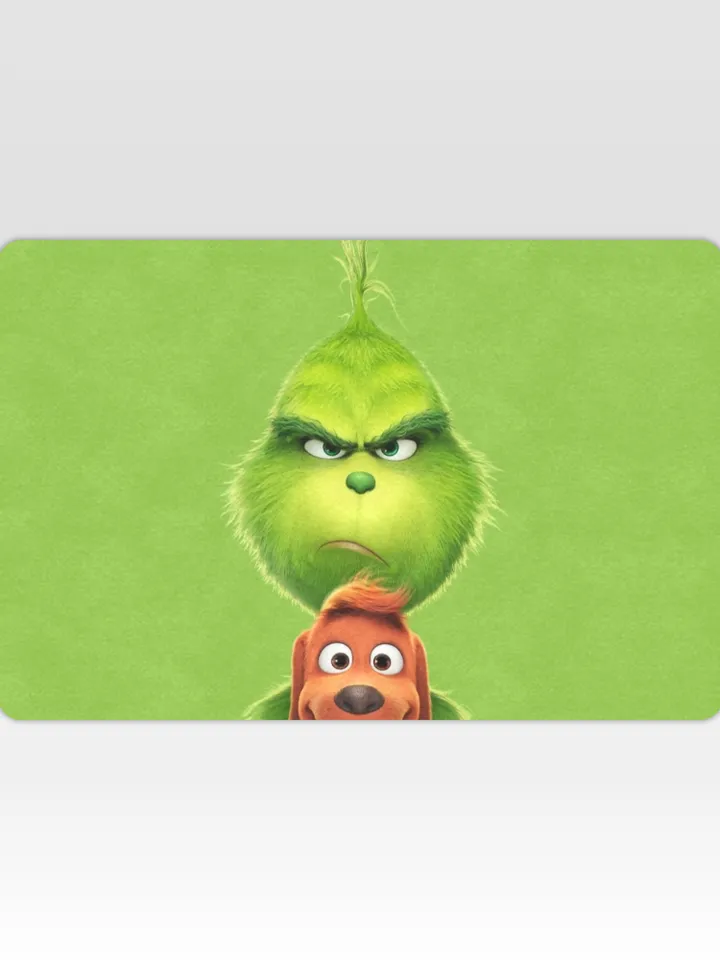 Grinch Doormat, Welcome Mat
