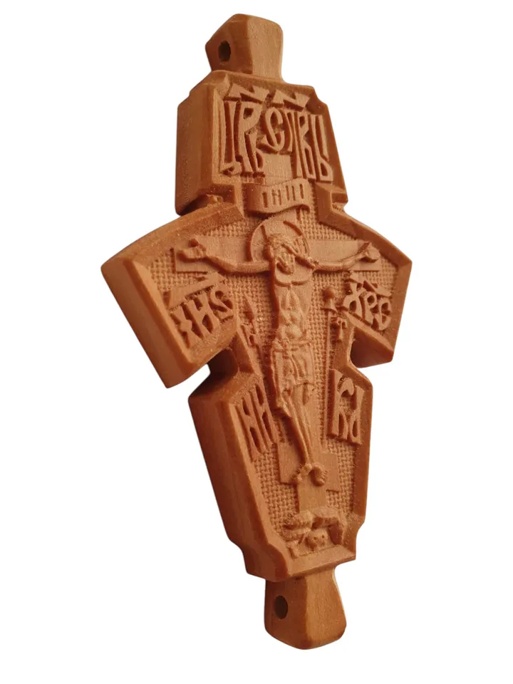 Paraman wooden cross monk cross