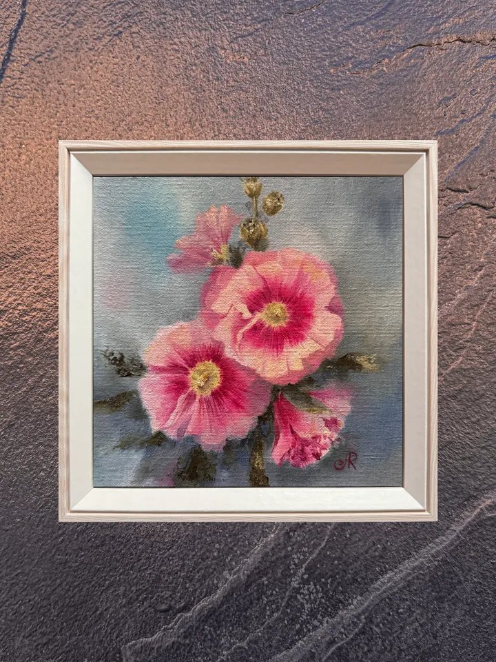 Flowers Original Painting Floral Oil Wall Art