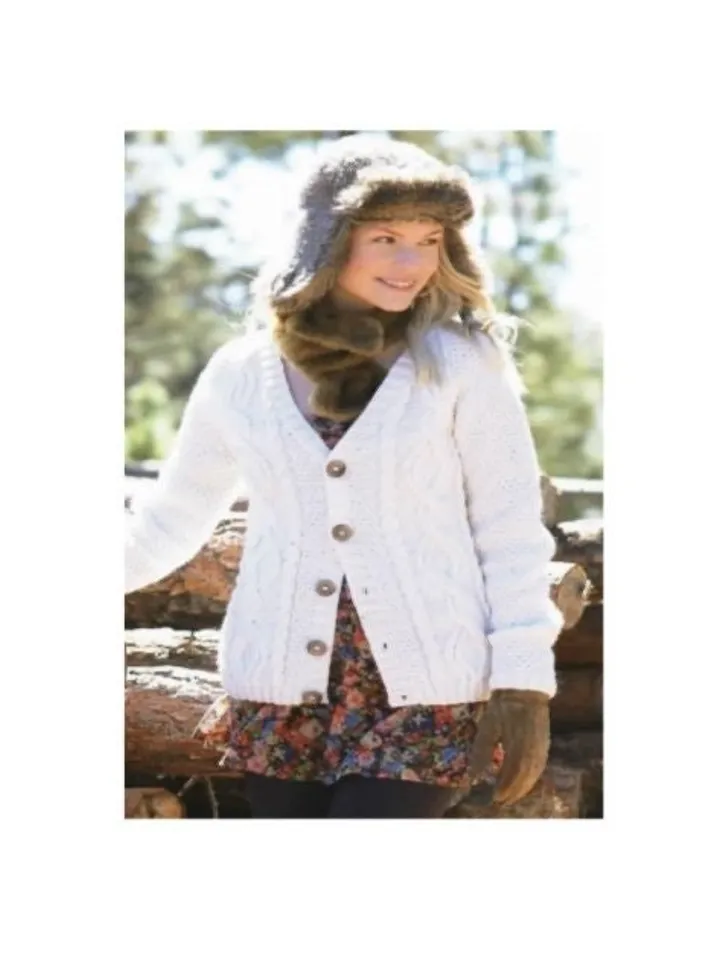Cardigan knitting pattern, women cardigan, easy cardigan pattern, aran cardigan knitting pdf