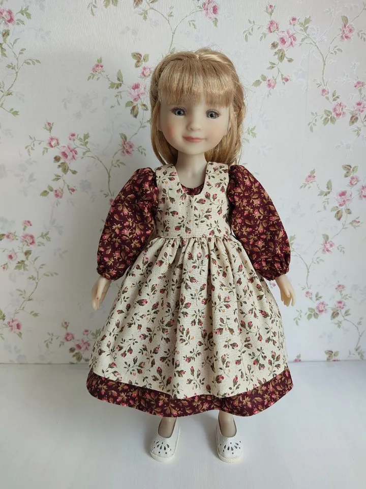PDF sewing pattern for Ruby Red Fashion friends dolls.