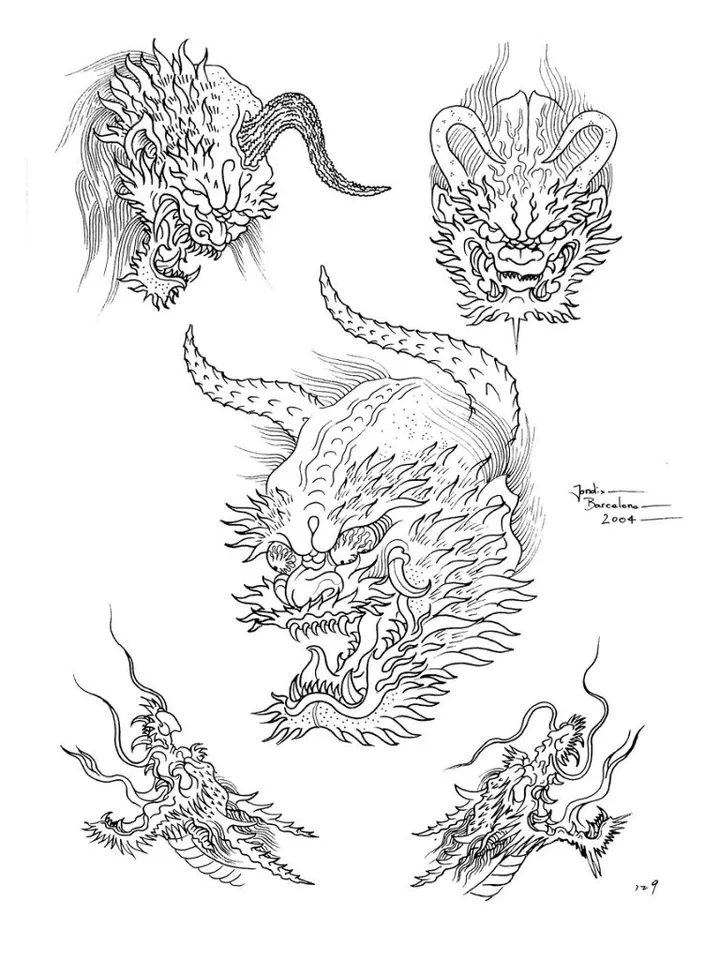 1 000 Oriental Tattoo designs