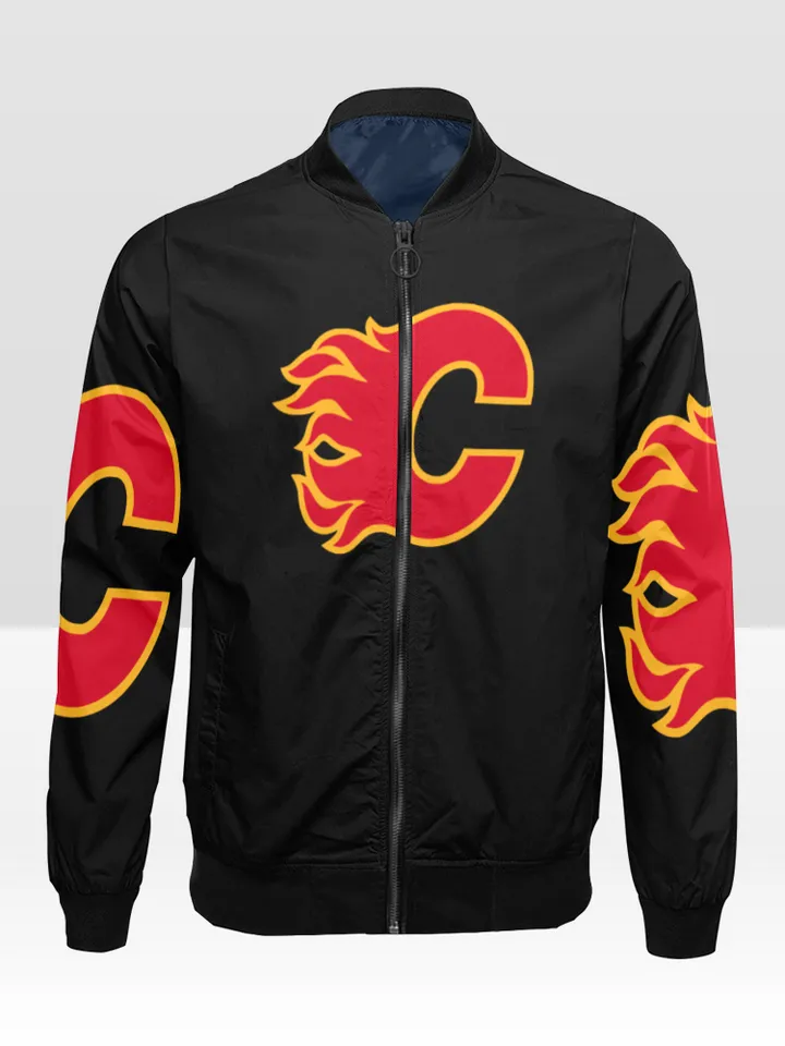 Calgary Flames Bomber Jacket