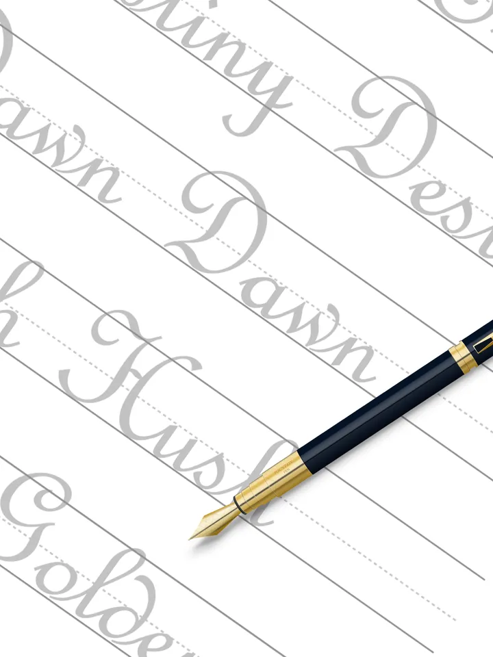 Modern Calligraphy Practice Sheets, Handlettering worksheets, Calligraphy Beginners