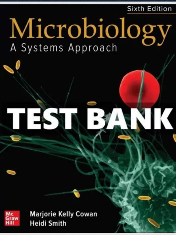 Test Bank for Microbiology, A Systems Approach, 6th Edition