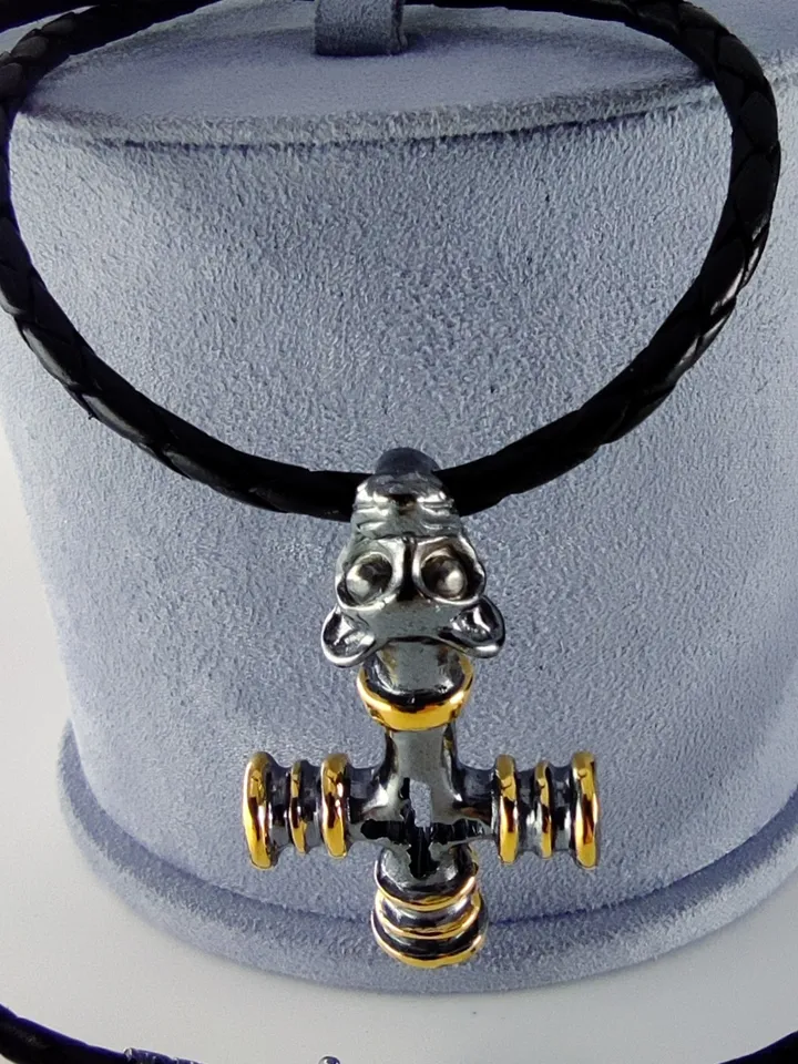 Pendant - Wolf's Cross - Thor's Hammer