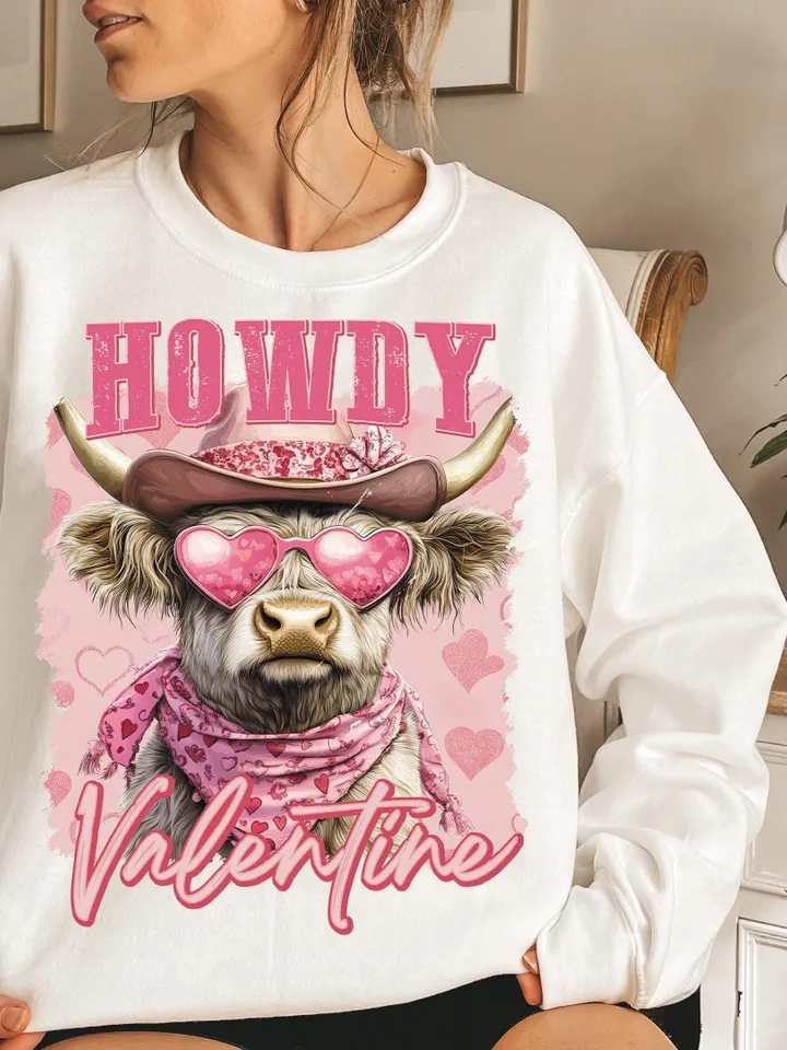 Highland Cow png, Valentine Coquette Png, Valentine's Day, Retro Valentine Png, Valentine Heart Png, Love Png, Sublimation Designs
