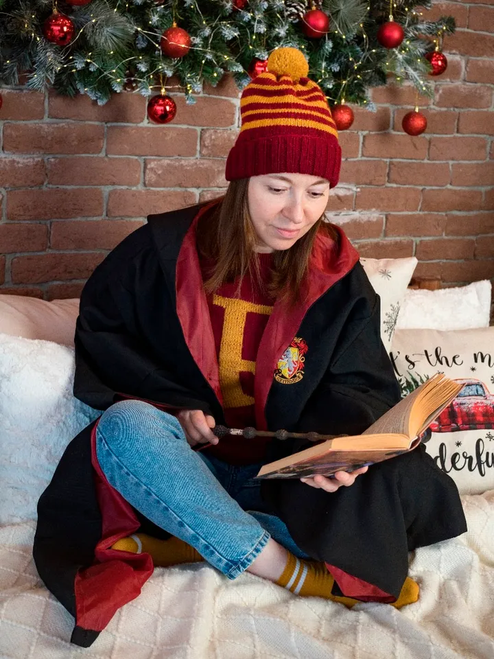 Gryffindor hat knitting pattern pdf