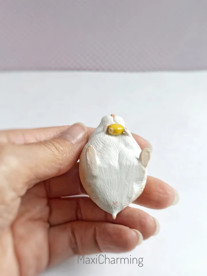 Your hamster customized sculpture