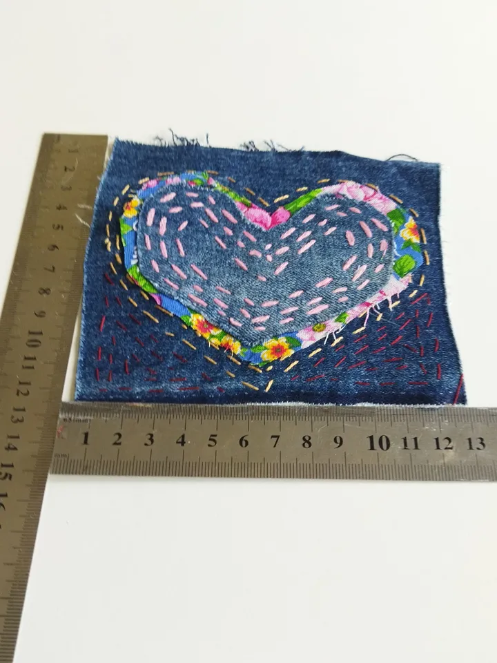 Denim patches,Patches, stripe, for decoration, denim