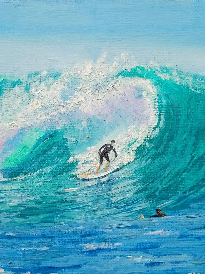 Three Pictures Seascape ocean art ocean art coastal art,Gifts art, original art,Sun sea sky wave cliffs images,Coastal Art, impressionism