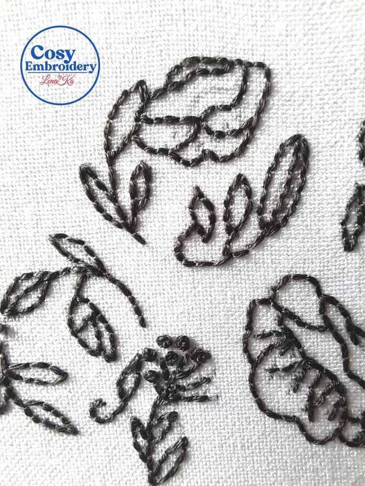 Personalized Pet Paw Embroidery Pattern Custom Dog Cat Name Design Step-by-Step Beginner Friendly PDF Tutorial DIY Unique Hoop Art