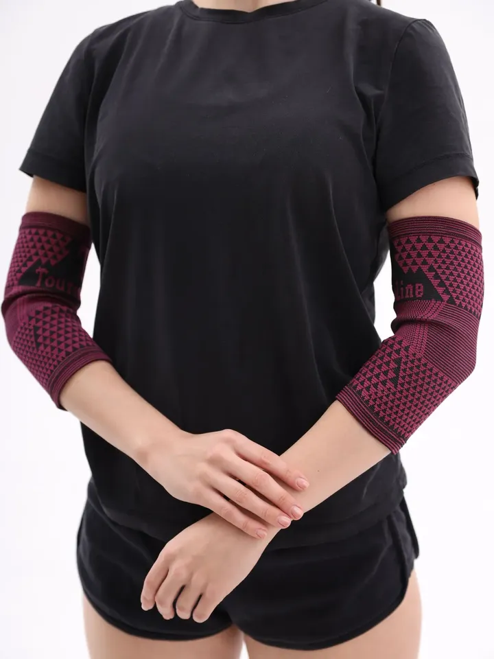 Elbow Bandage Tourmaline For Sports For Pain Universal Size 2 pcs